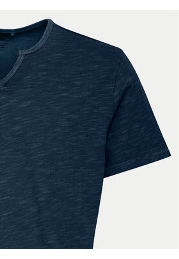 Blend T-Shirt 20717013 Granatowy Regular Fit. Kolor: niebieski. Materiał: bawełna