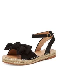 DeeZee Espadryle LE601-107 Czarny. Kolor: czarny. Materiał: materiał #6