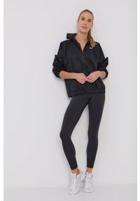 Reebok Komplet - kurtka i legginsy GS9358 damski kolor czarny. Kolor: czarny #1