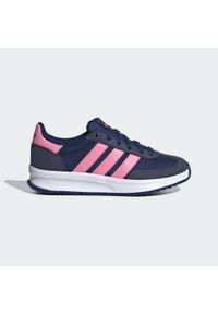 Adidas - Buty Run 70s 2.0 Kids. Kolor: niebieski, różowy, wielokolorowy. Materiał: materiał. Styl: sportowy. Sport: bieganie