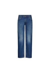 Lee - LEE DAREN ZIP FLY MĘSKIE SPODNIE JEANSOWE JEANSY DŻINSY DARK SKYE 112350159