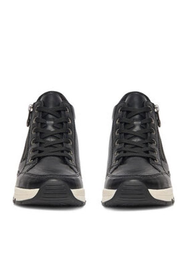 Rieker Trzewiki CEO-M6644-00 Czarny. Kolor: czarny. Materiał: materiał, syntetyk