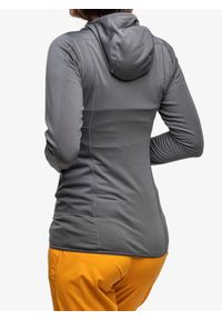 Haglöfs - Bluza z kapturem damska Haglofs L.I.M Mid Fast Hood. Typ kołnierza: kaptur. Kolor: szary