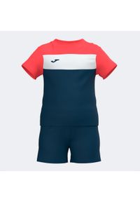 Zestaw dziecięcy Joma 10 lat (3XS) – dwukolorowy. Kolor: wielokolorowy, niebieski, czerwony, biały, różowy. Materiał: dresówka. Sezon: lato. Styl: sportowy