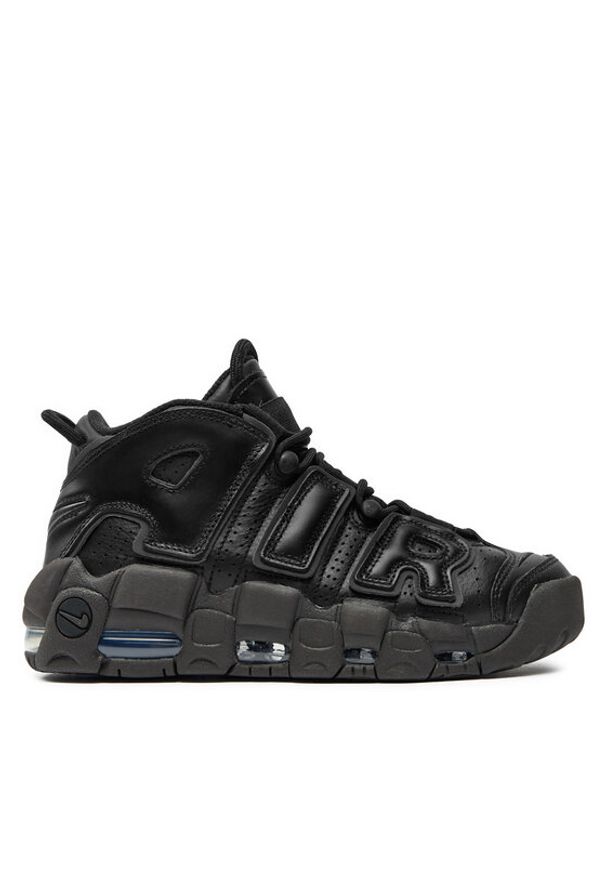 Nike Sneakersy Air More Uptempo DV1137-001 Czarny. Kolor: czarny. Materiał: skóra