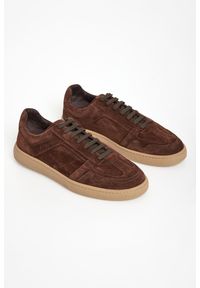 Baldinini - Sneakersy męskie zamszowe BALDININI. Materiał: zamsz #1