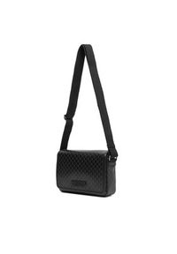 Calvin Klein Saszetka Emblem Aop Coated Small Flap Mes LV04D3396G Czarny. Kolor: czarny. Materiał: skóra #4