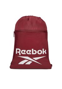Reebok Plecak RBK-B-044-CCC Bordowy. Kolor: czerwony. Materiał: materiał