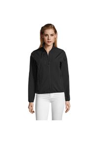 SOL'S - Kurtka Damska Radian Soft Shell. Kolor: czarny