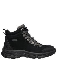 skechers - Buty trekkingowe damskie Skechers Trego EL Captian. Zapięcie: sznurówki. Kolor: czarny. Materiał: guma, materiał, syntetyk. Szerokość cholewki: normalna