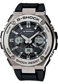 G-Shock - Zegarek Męski G-SHOCK G Steel G-STEEL PREMIUM GST-W110-1AER. Rodzaj zegarka: cyfrowe. Materiał: tworzywo sztuczne. Styl: sportowy