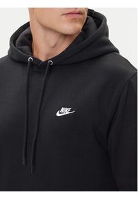Nike Bluza Club Ft FN3859 Czarny Regular Fit. Kolor: czarny. Materiał: bawełna #3