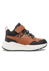 Buty do chodzenia dla dzieci Champion climb rx mid b ps. Zapięcie: rzepy. Kolor: wielokolorowy, brązowy. Materiał: materiał, syntetyk, tkanina. Szerokość cholewki: normalna. Sport: turystyka piesza