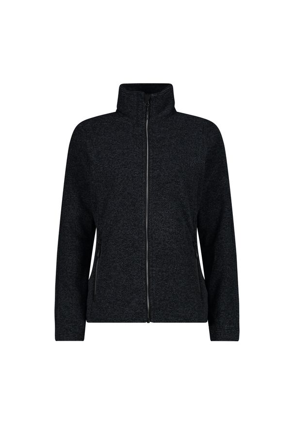 Bluza damska turystyczna CMP 34H2846. Kolor: czarny. Materiał: polar. Sport: turystyka piesza