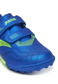 Joma Buty do piłki nożnej Powerfull Jr 2504 POJS2504TFV Niebieski. Kolor: niebieski. Materiał: skóra