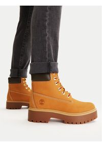 Timberland Trapery Stone Street 6In Wp TB0A5RJD2311 Brązowy. Kolor: brązowy. Materiał: skóra, nubuk. Styl: street #1