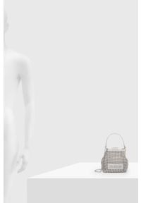 Love Moschino kopertówka kolor srebrny. Kolor: srebrny. Rodzaj torebki: na ramię #2