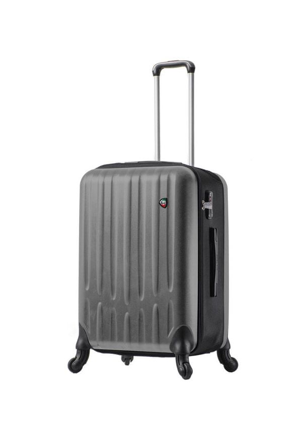 Mia Toro walizka podróżna M1301/3-M - srebrna. Kolor: srebrny