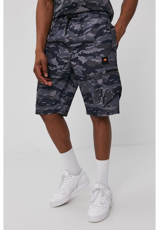 Ellesse - Szorty. Okazja: na co dzień. Kolor: szary. Styl: casual