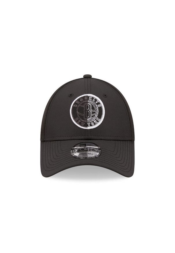 Czapka z daszkiem New Era 9Forty Mesh. Kolor: czarny. Materiał: mesh. Styl: sportowy