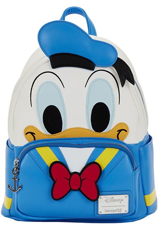 Funko Pop - Loungefly Disney Doland Duck backpack 26cm. Wzór: motyw z bajki