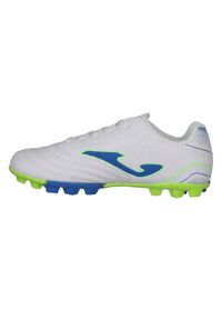 Joma - Buty Piłkarskie Toledo Firm Ground Dla Dzieci I Młodzieży. Kolor: biały. Sport: piłka nożna