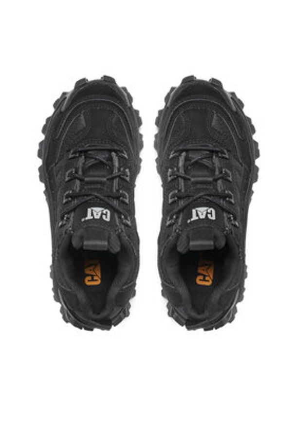 CAT Footwear Sneakersy Intruder P110463 Czarny. Kolor: czarny. Materiał: nubuk, skóra