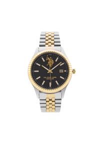 U.S. Polo Assn. Zegarek USP7239BK Srebrny. Kolor: srebrny