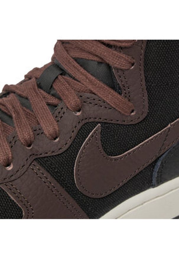 Nike Sneakersy Terminator High Se FD0654 001 Brązowy. Kolor: brązowy. Materiał: materiał