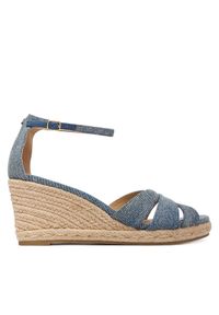 Lauren Ralph Lauren - LAUREN RALPH LAUREN Espadryle 802P10423001 Niebieski. Kolor: niebieski. Materiał: materiał #1