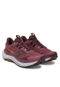 Saucony Buty do biegania Xodus Ultra 4 S11032 Bordowy. Kolor: czerwony. Materiał: materiał #3