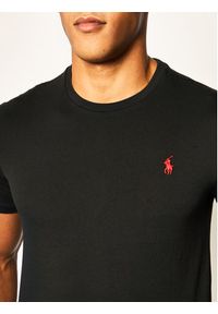 Polo Ralph Lauren T-Shirt Bsr 710680785 Czarny Custom Slim Fit. Typ kołnierza: polo. Kolor: czarny. Materiał: bawełna #2