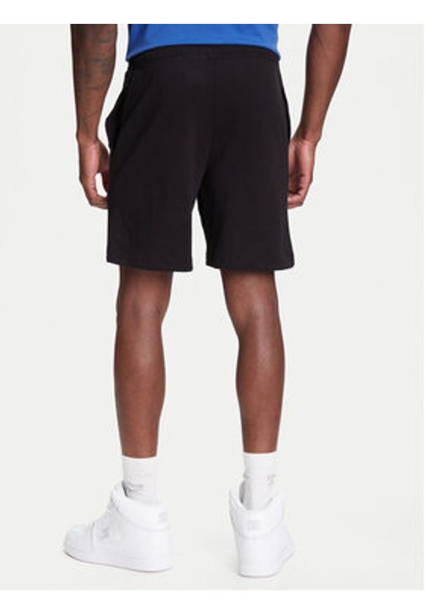 Kappa Szorty sportowe Logo Korpo Cabas 303HZE0 Czarny Regular Fit. Kolor: czarny. Materiał: bawełna. Styl: sportowy