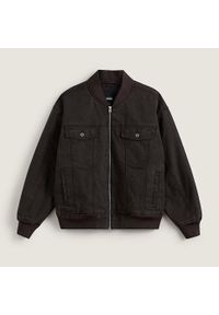 Vans - Kurtka VANS TRUCKSTOP BOMBER JACKE Brązowy. Kolor: brązowy. Materiał: tkanina