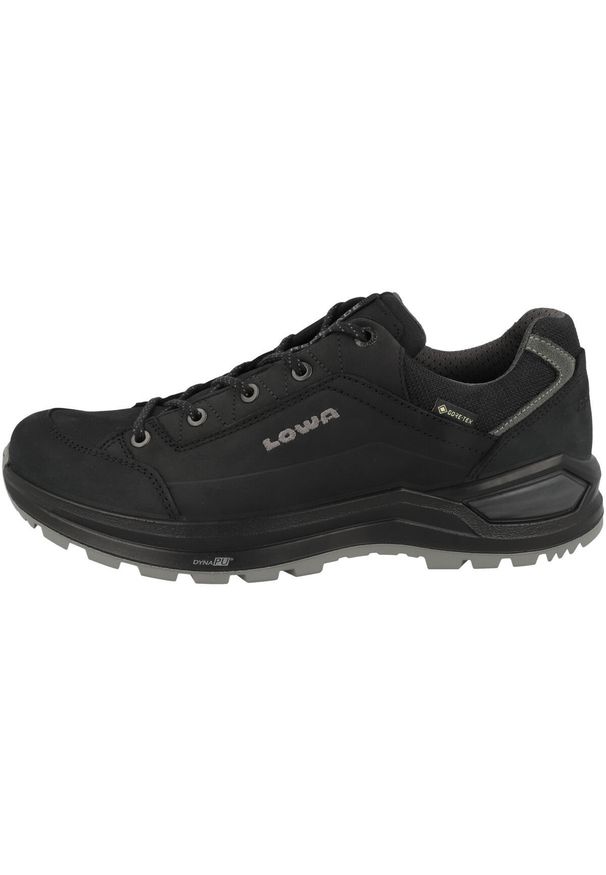 Buty trekkingowe męskie Lowa Renegade Evo Low Gtx. Kolor: szary. Materiał: skóra. Szerokość cholewki: normalna. Sport: turystyka piesza