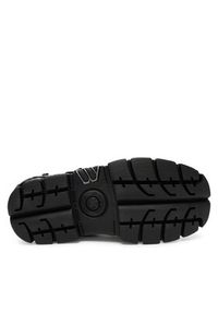 NEW ROCK Sneakersy M-WALL106NSHLACE-C2 Czarny. Kolor: czarny. Materiał: skóra