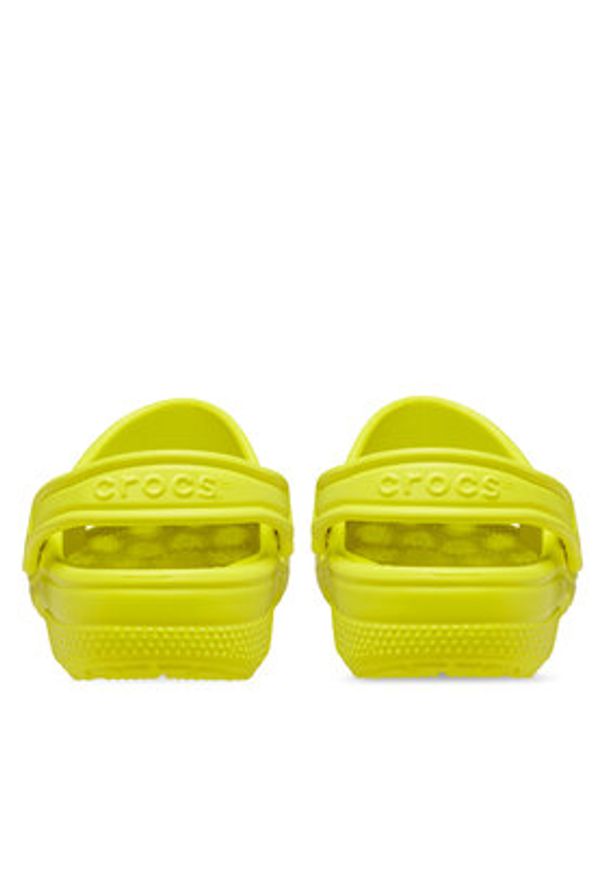 Crocs Klapki Classic Kids Clog T 206990 Żółty. Kolor: żółty