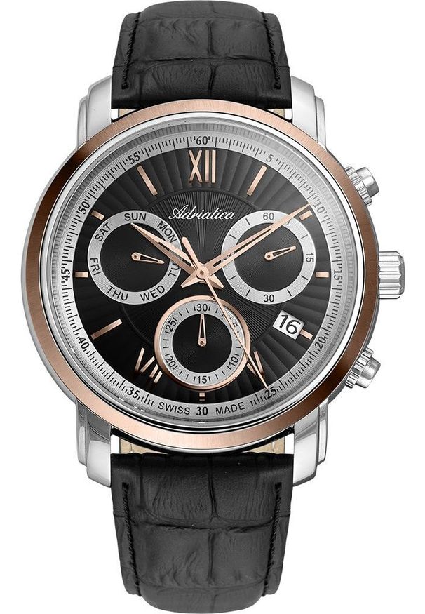 Zegarek Adriatica Zegarek męski Adriatica A8193.R266CH