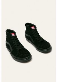 Vans - Trampki SK8-Hi. Nosek buta: okrągły. Kolor: czarny. Materiał: guma. Szerokość cholewki: normalna #2