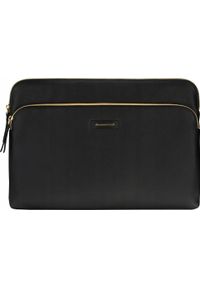 Torba dbramante Paris+ Pebbled full-grain leather sleeve for MacBook Pro/Air 13" (2020/2022) - Night Black