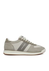 Guess Jeans Sneakersy EO-DELAND-01 WE Szary. Kolor: szary. Materiał: skóra, zamsz #1