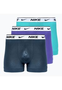 Bokserski męskie Nike Everyday Cotton Stretch Trunk 3 pary. Kolor: wielokolorowy