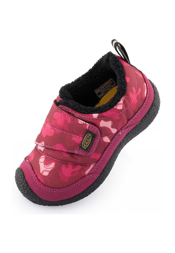 keen - KEEN JR Howser Low Wrap dziecięce botki różowe 25-26. Okazja: na uczelnię. Kolor: wielokolorowy, szary, fioletowy
