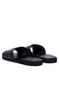 BOSS Klapki Darrel 50563148 Czarny. Kolor: czarny. Materiał: skóra #5