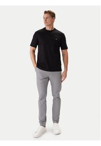 BOSS Chinosy P-Kaiton1 50543945 Srebrny Slim Fit. Kolor: srebrny. Materiał: bawełna #3