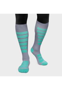 Skarpety do sportów zimowych unisex SIROKO Aoraki. Kolor: wielokolorowy, niebieski, szary