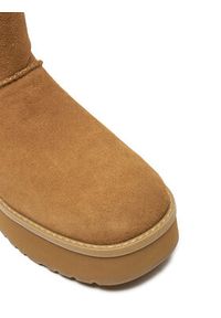 Ugg Botki W Cityfunc Mid 1158196 Brązowy. Kolor: brązowy. Materiał: skóra