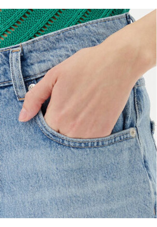only - ONLY Szorty jeansowe Hope 15344292 Niebieski Loose Fit. Kolor: niebieski. Materiał: bawełna