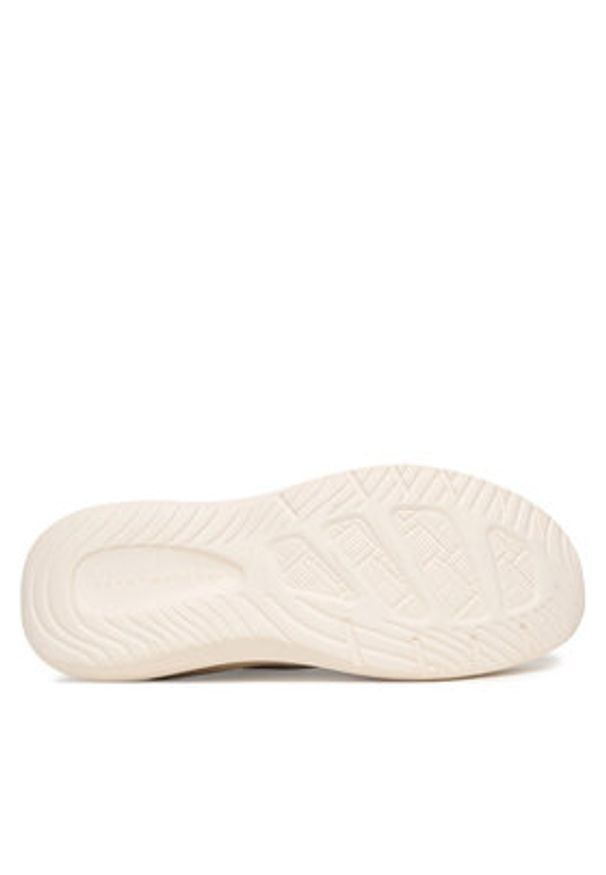 TOMMY HILFIGER - Tommy Hilfiger Sneakersy Th Knit Extralight Runner FW0FW09112 Beżowy. Kolor: beżowy. Materiał: materiał