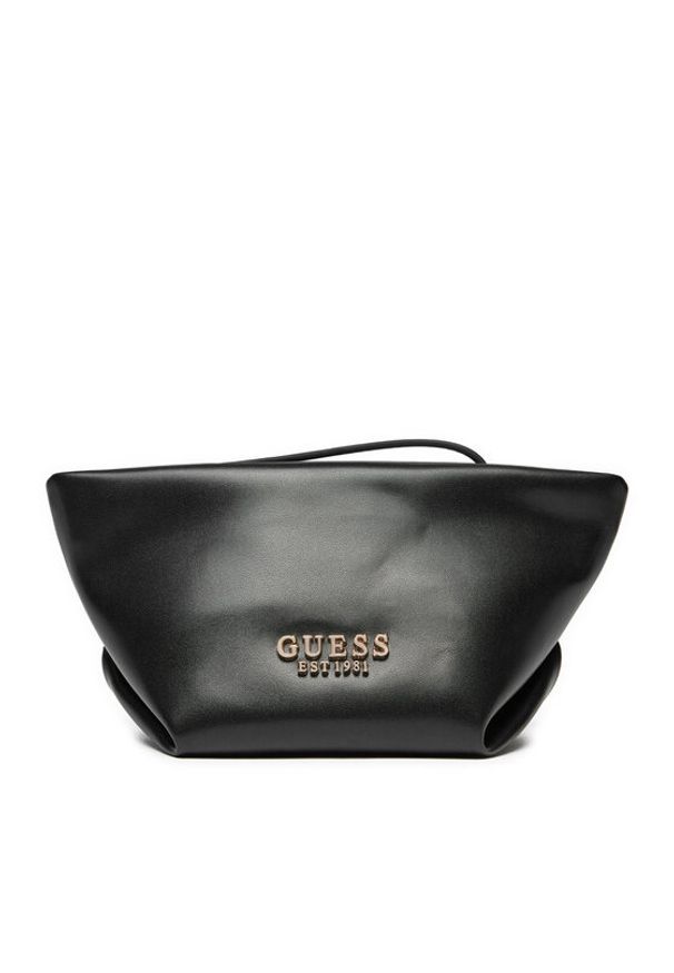 Guess Kosmetyczka TWEV95 35005 Czarny. Kolor: czarny. Materiał: skóra